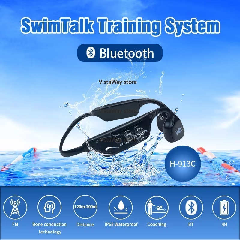 SwimTalk casque étanche H913C  - Us Aquatic Sports avis et prix